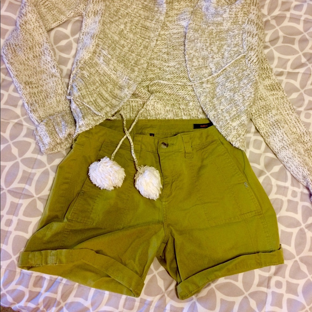 JagJeans lime shorts